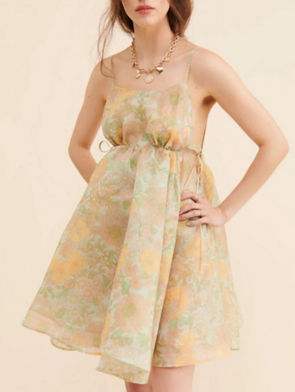 New Selkie Empress The Citrus Trip Dress Sz M - Picture 8 of 15